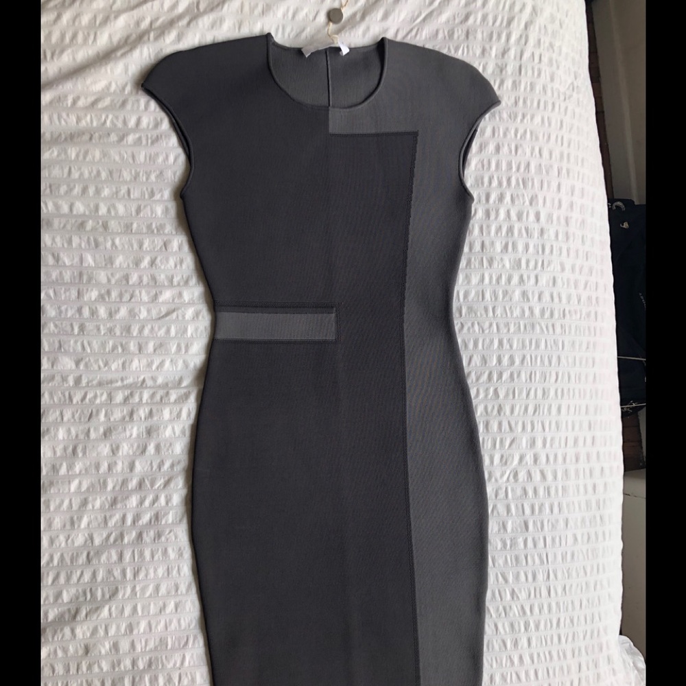 Alexander Wang Gray Bodycon Dress